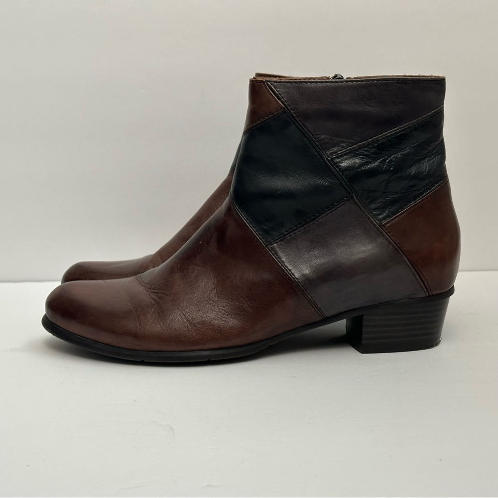 REGARDE LE CIEL Ankle Boot - Brown / Black